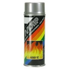 Motip 04032 Краска термостойкая, серебристая, 400мл